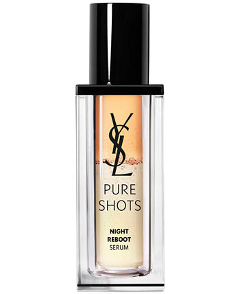 Pure Shots Night Reboot Восстанавливающая сыворотка, 1 унция. Yves Saint Laurent