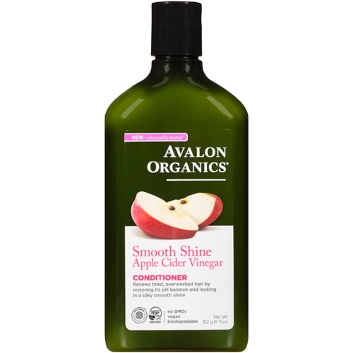 Avalon Organics Smooth Shine Кондиционер с яблочным уксусом -- 11 жидких унций Avalon Organics