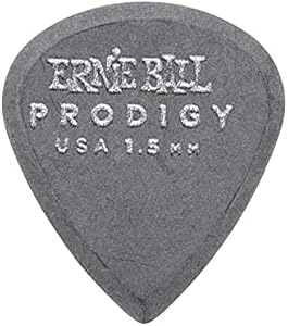 Медиаторы для гитары Ernie Ball Prodigy, форма 'Щит', черные, 1.5 мм, упаковка из 6 штук Ernie Ball