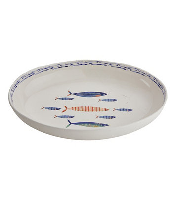 Сардиния 14-дюймовая овальная тарелка Tableau