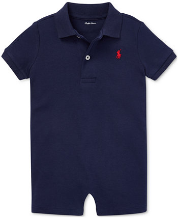 Рубашка-поло из хлопка с интерлоком для маленьких мальчиков Ralph Lauren Polo Ralph Lauren