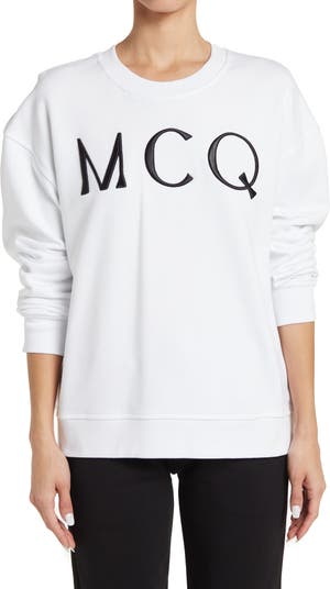 Хлопковая толстовка с графическим логотипом Code McQ