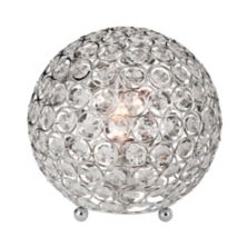 Настольная лампа с хрустальным шаром и элегантным дизайном Elegant Designs