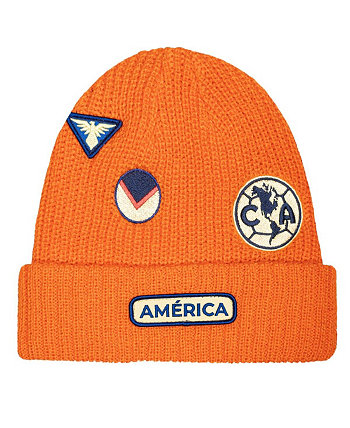 Мужская вязаная шапка с манжетами Orange Club America Guide Fan Ink