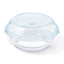 OXO Good Grips 9-in. Glass Pie Plate with Lid Oxo