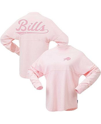 Женская розовая трикотажная футболка с фирменным логотипом Buffalo Bills Millennial Spirit Fanatics