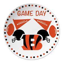 Круглая тарелка Cincinnati Bengals Game Day Unbranded