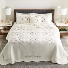 Sonoma Goods For Life® Amelia Ivory Embroidered Bedspread or Sham SONOMA
