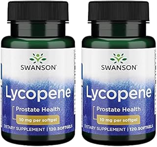 Swanson Lycopene 10 Milligrams 120 Sgels Swanson