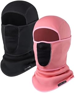 Balaclava Ski Mask (with Breathable Holes) Windproof Winter Fleece Neck Face Warmer for Men&Women Otxnirey