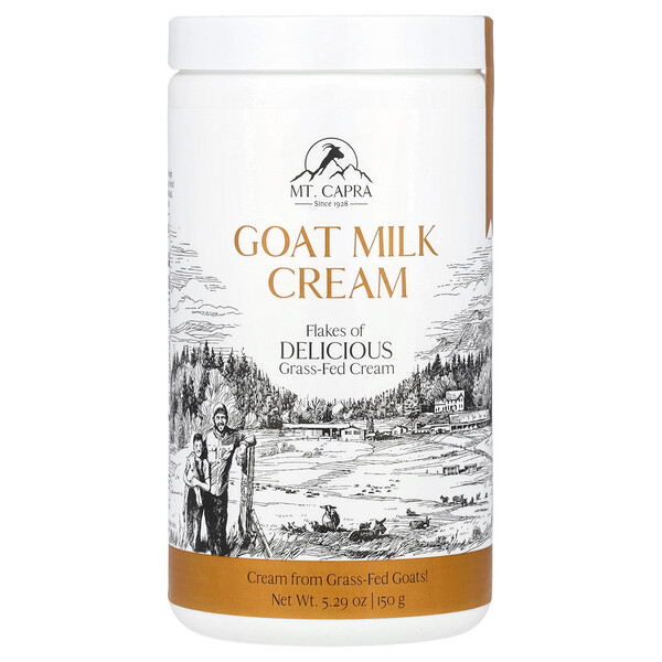 Goat Milk Cream Flakes, 5.29 oz (150 g) Mt. Capra