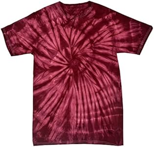 Colortone Spider Reactive Tie Dye T-Shirts for Women and Men Colortone