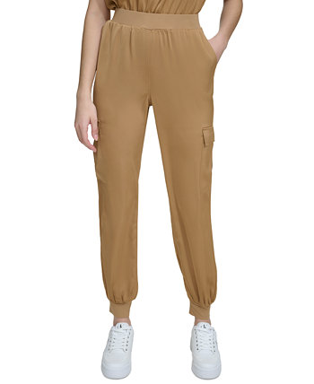 Женские брюки-карго для бега без застежки Calvin Klein
