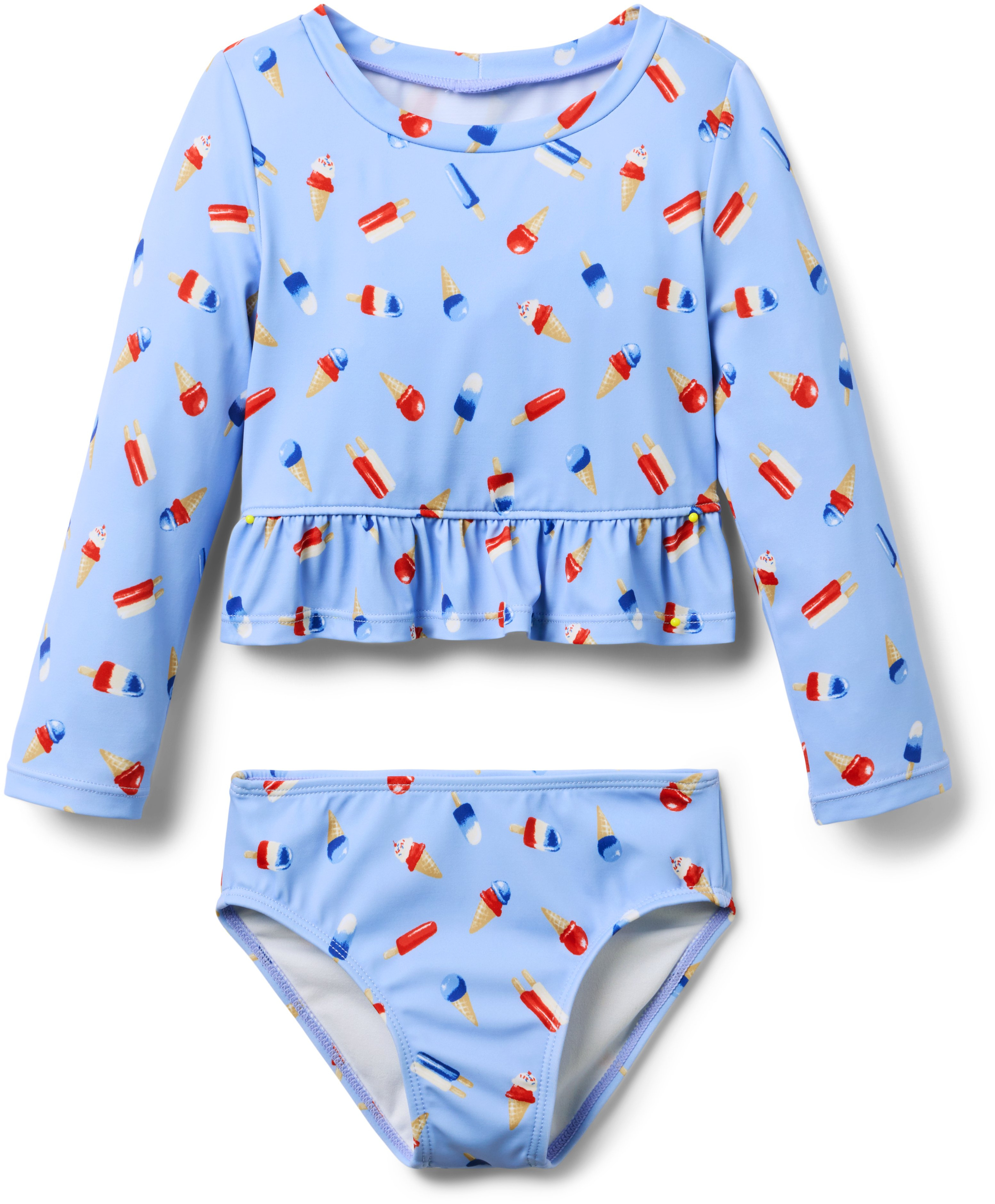 Girls Popsicle Rashguard Swimsuit (Toddler/Little Kid/Big Kid) Janie and Jack