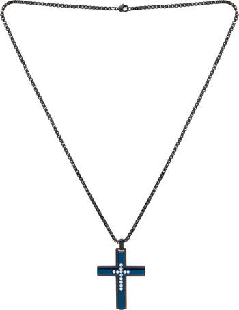 Crystal Cross Pendant Necklace American Exchange