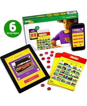 Link4Fun Real Photo Транспорт бинго игры Stages Learning Materials