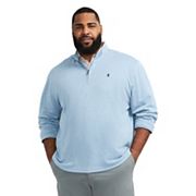 Big & Tall IZOD Performance Comfort Long Sleeve Quarter Zip Pullover Izod