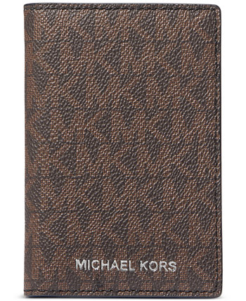 Мужской фирменный складной футляр для карточек Michael Kors