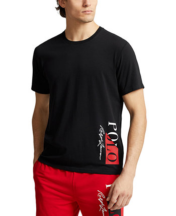 Men's Exclusive Logo Crewneck Sleep Shirt Polo Ralph Lauren