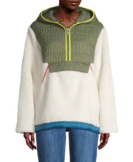 Пуловер Iggy Sherpa с молнией до половины UGG
