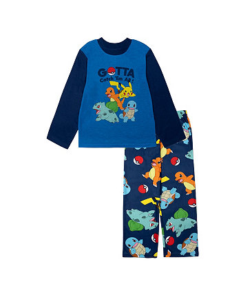 Топ и пижама для маленьких мальчиков, комплект из 2 предметов Pokemon