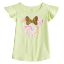 Disney's Minnie Mouse Girls 4-12 Adaptive Sensory Friendly Flutter Sleeve Graphic Tee by Jumping Beans® Disney/Jumping Beans