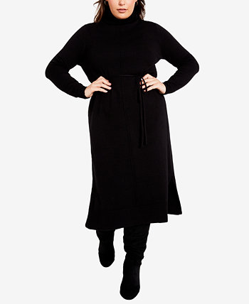 Плюс размер Платье-миди-свитер Hannah AVENUE