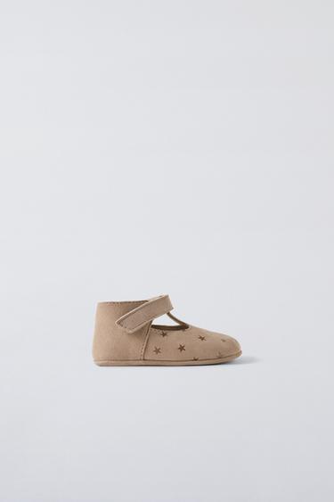 LEATHER STAR SHOES ZARA - ZARA KIDS