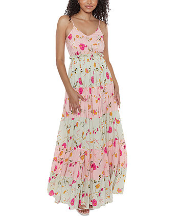 Женское многоярусное платье макси Flores RAGA
