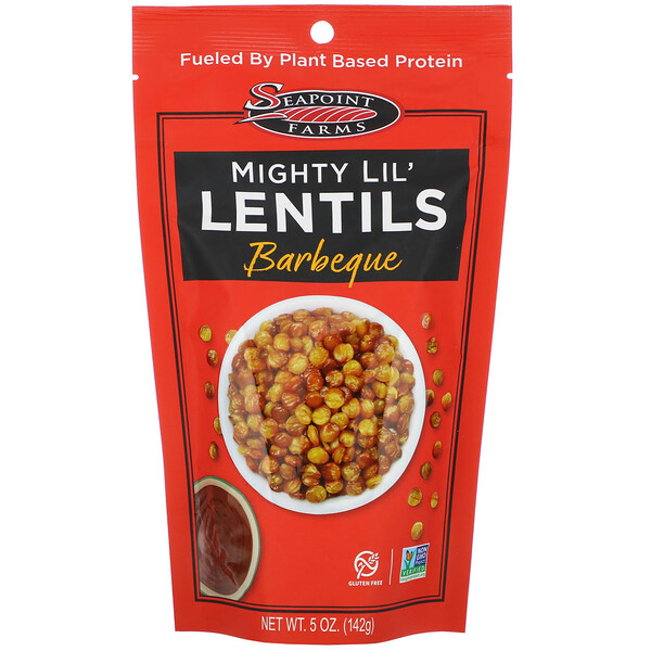 Mighty Lil' Lentils, барбекю, 5 унций (142 г) Seapoint Farms