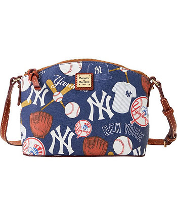 Women's New York Yankees Game Day Suki Crossbody Bag Dooney & Bourke