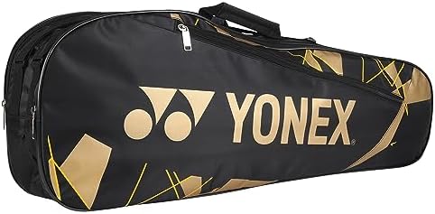 YONEX Badminton Kitbag BT5 | 2 Zipper Compartment for Storage of 3 Rackets and Clothes| YONEX