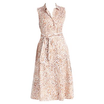 Платье-рубашка из эластичного хлопка Copper Kiss NIC+ZOE, Plus Size