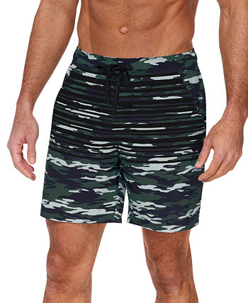 Мужские волейбольные плавательные шорты 7 дюймов с камуфляжной полосой Reebok