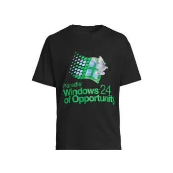 Хлопковая футболка Windows 3.Paradis