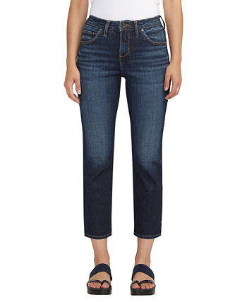 Women's Ruby Mid Rise Straight Cropped Jeans JAG