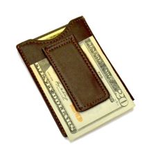 Кожаный кошелек Royce с магнитным зажимом для денег Royce Leather
