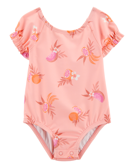 Baby 1-Piece Fruit Swimsuit - Coral Carter's