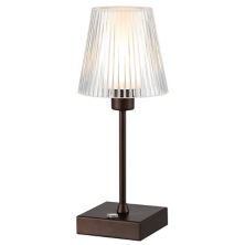 Oscar Modern Industrial Rechargeablecordless Iron/Acrylic Integrated LED Table Lamp with Ribbed S Jonathan Y Designs