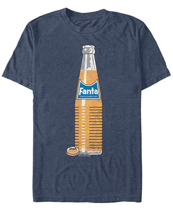 Мужская классическая футболка Fanta с коротким рукавом Coca-Cola