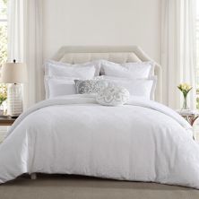 Levtex Home Matelasse Bright White Comforter Set with Shams Levtex