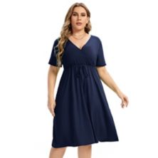 Женское Платье MISSKY Plus Size MISSKY