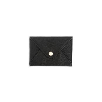 Leather Envelope Style Business Card Holder ROYCE New York
