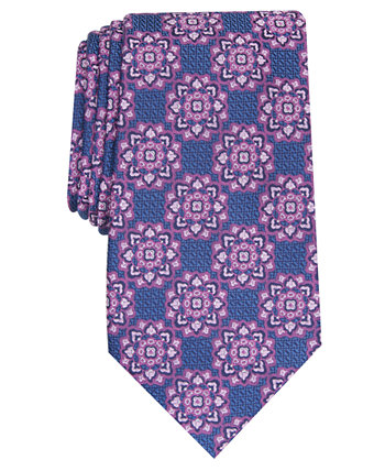 Мужской шелковый галстук с медальоном, созданный для Macy's Tasso Elba