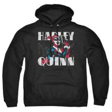 Batman Harley Bold Adult Pull Over Hoodie Licensed Character