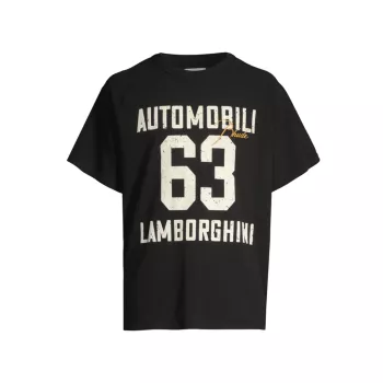 R H U D E x Lamborghini Automobili 63 Raglan-Sleeve T-Shirt R H U D E