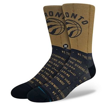 Чулки-носки Stance Toronto Raptors 2023/24 City Edition с поддержкой свода стопы, размеры L, M, XL Unbranded