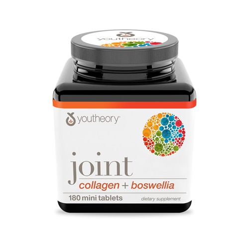 Youtheory Joint Collagen + Boswellia — 180 мини-таблеток Youtheory