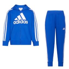 Комплект из куртки и брюк adidas French Terry для мальчиков 4–7 лет Adidas