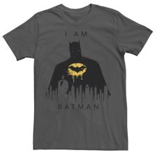 Мужская футболка с плакатом DC Comics I Am Batman Skyline DC Comics